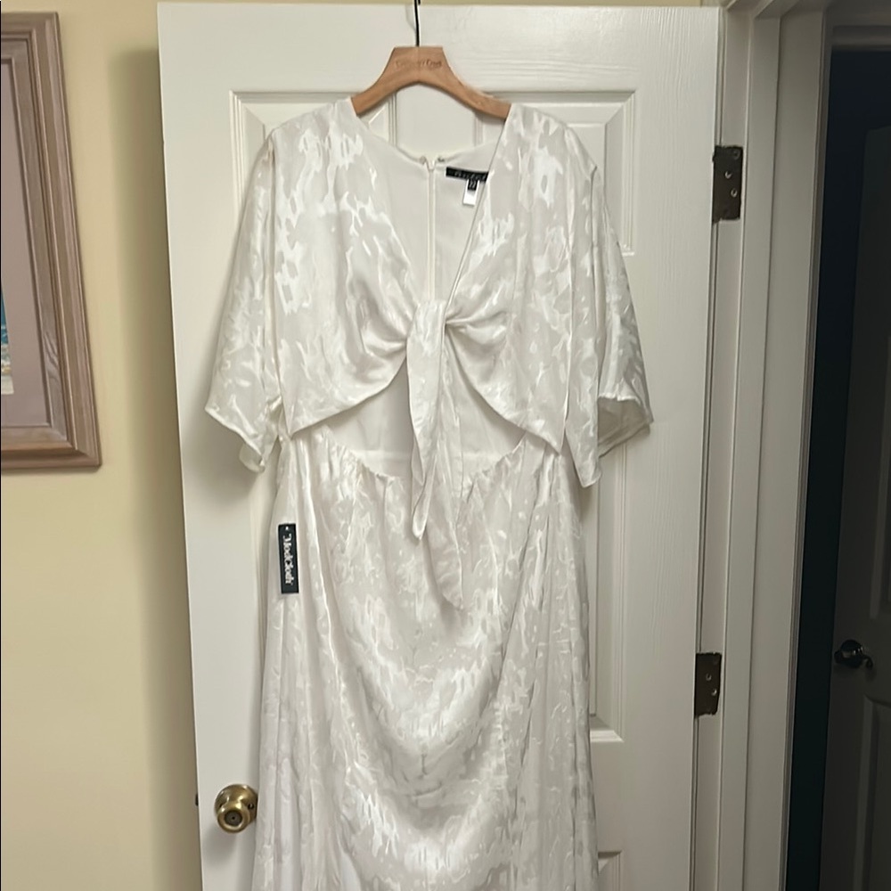 Hutch White Maxi Dress